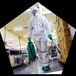 Дезинфекция и дезинфекция рабочих мест